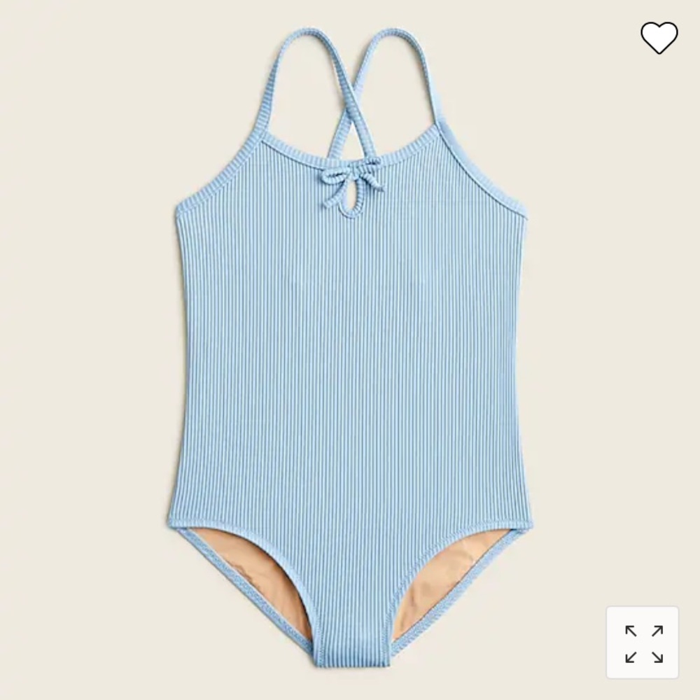 NWT Crewcuts girls one piece swimsuit in size 10